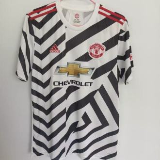 20/21  Manchester United Away Fans 1:1 Quality Retro Soccer Jersey