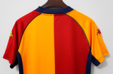 2001/2002 Roma Away Fans Retro 1:1  Quality Soccer Jersey