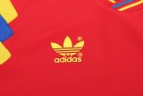 1990 Colombia  Away Kids Retro 1:1 Quality Soccer Jersey