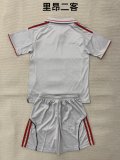 25/26  Lyonnais Third Kids Kits 1:1 Quality Soccer Jersey