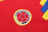 1990 Colombia  Away Kids Retro 1:1 Quality Soccer Jersey