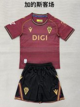 25/26 Cadiz Away  Kids Kits  1:1 Soccer Jersey