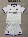 25/26 Florence Away  Kids Kits  1:1 Quality Soccer Jersey