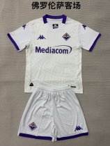 25/26 Florence Away  Kids Kits  1:1 Quality Soccer Jersey