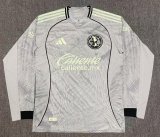 25/26 Club American Goalkeeper Orange Player Long sleeves 1:1 Quality Soccer Jersey