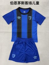 25/26 Bournemouth Away Kids Kits 1:1 Quality  Soccer Jersey
