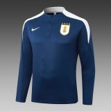 25/26 Uruguay Royal Blue 1:1 Quality Training Jersey