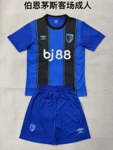 25/26 Bournemouth  Away  Adult Kits 1:1  Quality  Soccer Jersey（成人套装）
