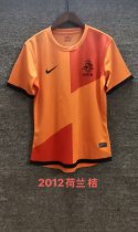 2012  Netherlands  Orange  Fans 1:1 Quality Retro Soccer Jersey