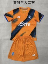 25/26  Atalanta Third Kids Kits 1:1 Quality Soccer Jersey
