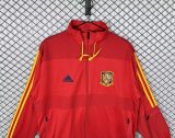 2010  Spain Home Red Retro Windbreaker