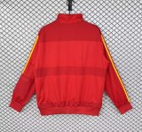 2010  Spain Home Red Retro Windbreaker