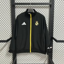 25/26 Real Madrid  Black  Windbreaker