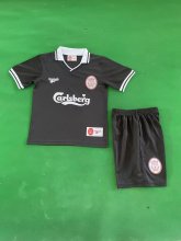 1996/1997 Liverpool  Third Kids Retro 1:1  Quality Soccer Jersey