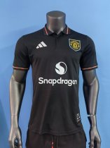 26/27 (2026)  Manchester United  Polo  Black  Fans 1:1 Quality Soccer Jersey