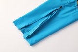 25/26 Spain  Blue Windbreaker Hooded Tracksuit 1:1 Quality