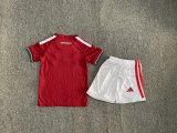 26/27 (2026) Hungary Home Kids 1:1 Quality Soccer Jersey