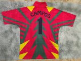 1998 Mexico  Goalkeeper #1 campos  Retro Fans 1:1 Quality Soccer Jersey