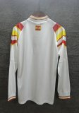 1996  Spain Away Long Sleeved  Fans 1:1 Quality Retro Soccer Jersey