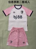25/26 Bournemouth  Third  Adult Kits 1:1  Quality  Soccer Jersey（成人套装）