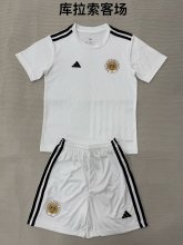25/26 Curacao Away Kids Kits 1:1 Quality Soccer Jersey
