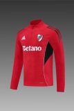 25/26 River Plate Training Red  1:1 Quality Training Jersey