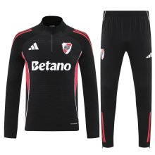 25/26 River Plate Training Black  1:1 Quality Training Jersey