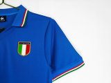 1982 Italy Home Blue Fans Retro 1:1 Quality Soccer Jersey