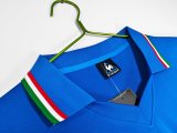 1982 Italy Home Blue Fans Retro 1:1 Quality Soccer Jersey