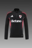 25/26 River Plate Training Black  1:1 Quality Training Jersey