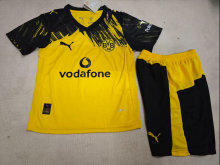 25/26 Dortmund  Home Kids Kits  1:1 Quality Soccer Jersey