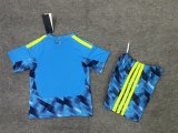 26/27（2026） Spain  Goalkeeper Blue Kids 1:1 Quality Soccer Jersey