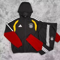25/26 Germany Windbreaker Sets With pants Black 1:1 Quality Soccer Jersey 25/26 Germany Windbreaker Sets With pants Black 1:1 Quality Soccer Jersey