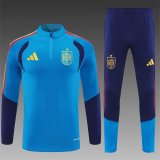26/27 (2026) Spain Training Suit  Blue  1:1 Quality Training Jersey