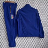 26/27 (2026) Italy Windbreaker Sets With pants  Blue 1:1 Quality Soccer Jersey