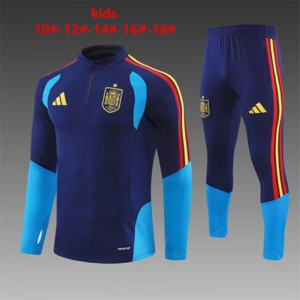 25/26   Spain  Blue  Kids 1:1 Quality Training Jersey