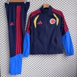 26/27 (2026) Colombia Windbreaker Sets With pants  Blue 1:1 Quality Soccer Jersey