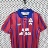 1995/1996 Girondins de Bordeaux  Home Fans Retro 1:1 Quality Soccer Jersey