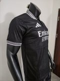 25/26  Real Madrid Casual style Black Player 1:1 Quality Soccer Jersey