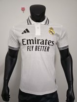 25/26  Real Madrid Casual style White Player 1:1 Quality Soccer Jersey