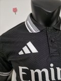 25/26  Real Madrid Casual style Black Player 1:1 Quality Soccer Jersey