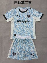 25/26 Palermo   Third Kids Kits 1:1 Quality  Soccer Jersey