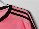 2015/2016 Retro Juventus Away Pink long sleeves 1:1 Quality Soccer Jersey