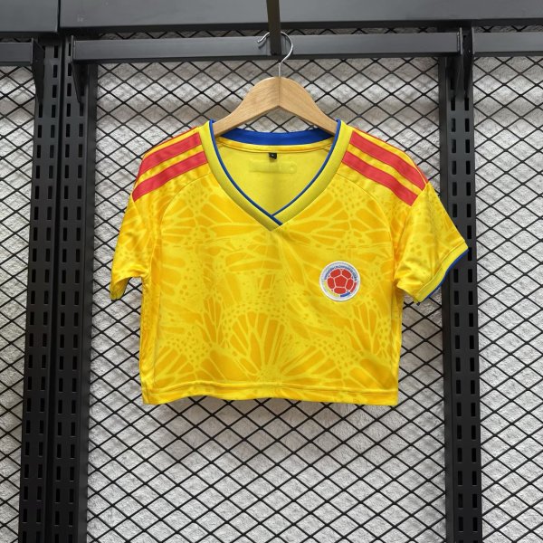 25/26 Colombia Women Vest  Fans 1:1 Quality Soccer Jersey