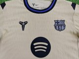 25/26 Barcelona Away  Kids Kits Player  version 1:1 Quality Soccer Jersey（球员版）