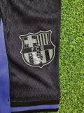 25/26 Barcelona Away  Kids Kits Player  version 1:1 Quality Soccer Jersey（球员版）