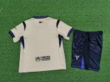 25/26 Barcelona Away  Kids Kits Player  version 1:1 Quality Soccer Jersey（球员版）