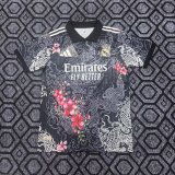 26/27 (2026) Real Madrid  POLO Special Edition Fans Rose  Black  1:1 Quality Soccer Jersey