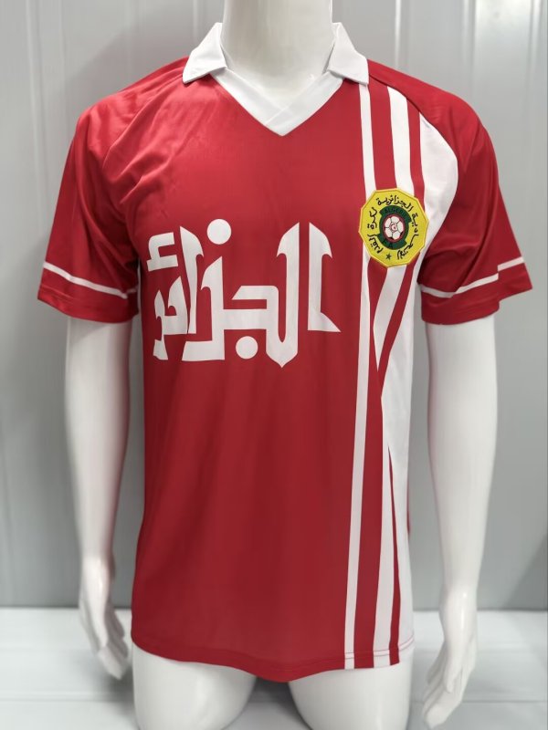 1986 Algeria Away Fans Retro 1:1 Quality Soccer Jersey
