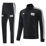 25/26 Adidas  Clover Black  Jacket Tracksuit   1:1 Quality